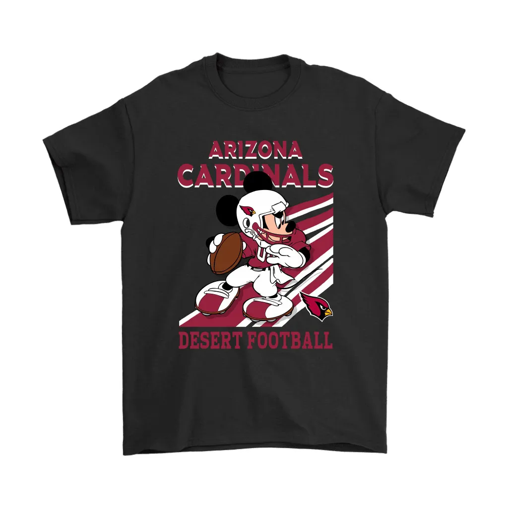 Arizona Cardinals Slogan Desert Football Mickey Mouse Nfl Men Women T-shirt, Hoodie, Sweatshirt