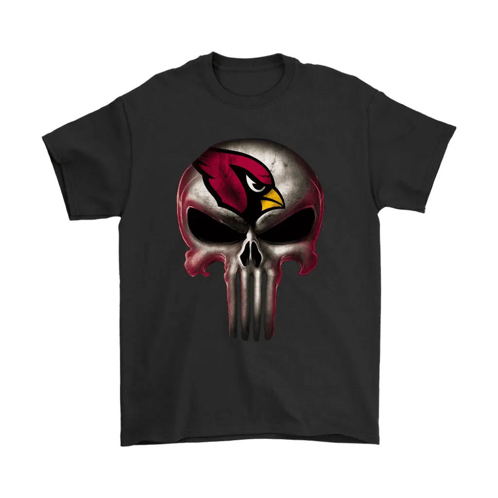 Arizona Cardinals The Punisher Mashup Football Men Women T-shirt, Hoodie, Sweatshirt