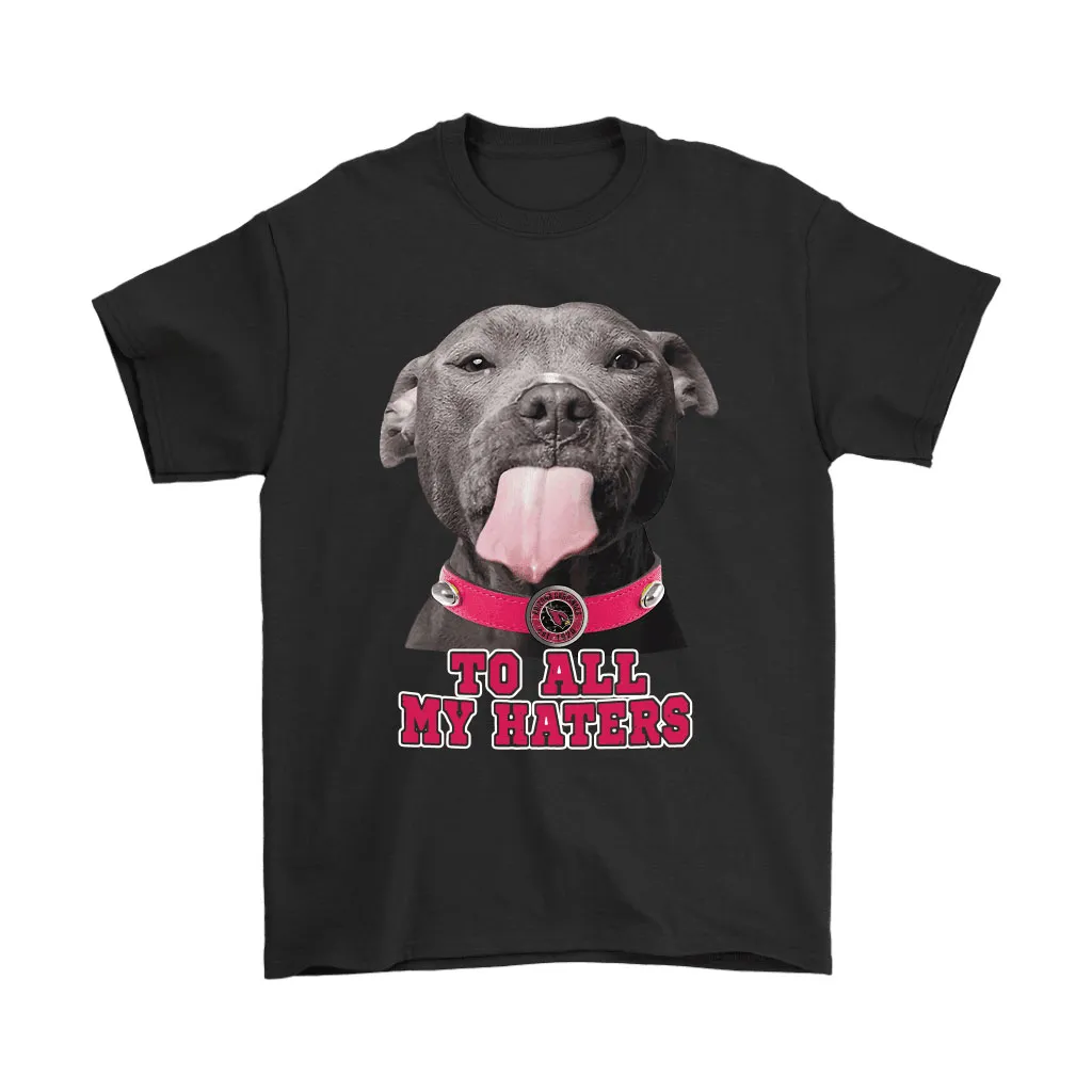 Arizona Cardinals To All My Haters Dog Licking Men Women T-shirt, Hoodie, Sweatshirt