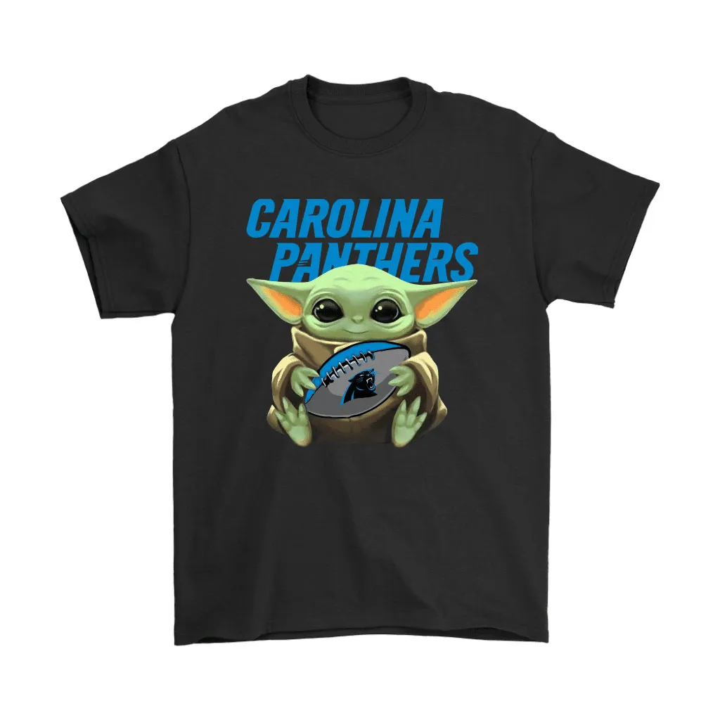 Baby Yoda Loves The Carolina Panthers Star Wars Nfl Men Women T-shirt, Hoodie, Sweatshirt