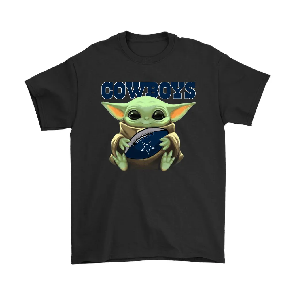 Baby Yoda Loves The Dallas Cowboys Star Wars Nfl Men Women T-shirt, Hoodie, Sweatshirt