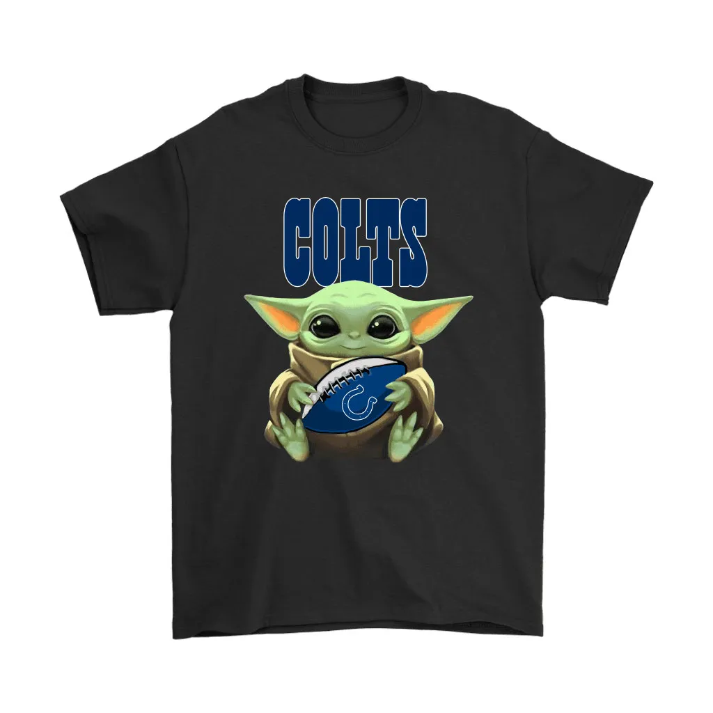 Baby Yoda Loves The Indianapolis Colts Star Wars Nfl Men Women T-shirt, Hoodie, Sweatshirt