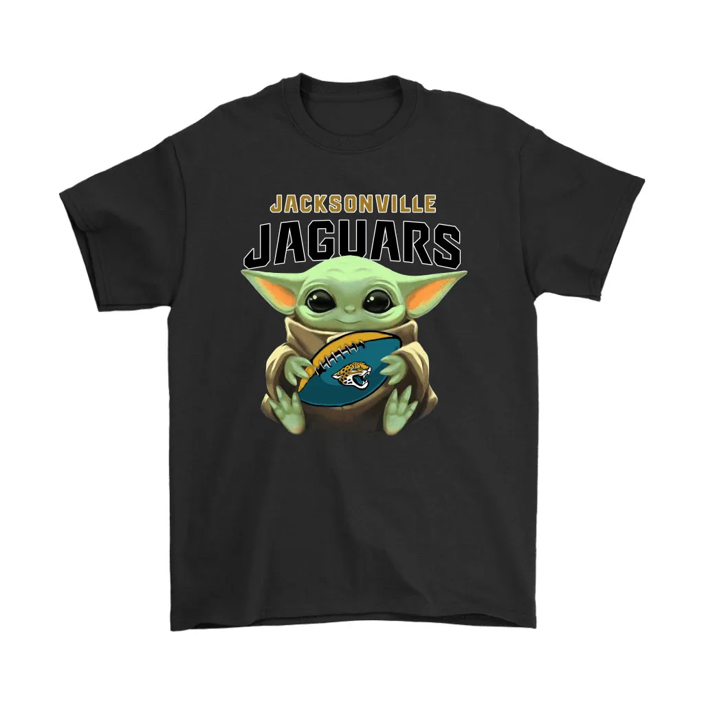 Baby Yoda Loves The Jacksonville Jaguars Star Wars Nfl Men Women T-shirt, Hoodie, Sweatshirt