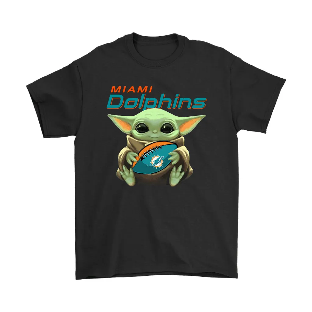 Baby Yoda Loves The Miami Dolphins Star Wars Nfl Men Women T-shirt, Hoodie, Sweatshirt