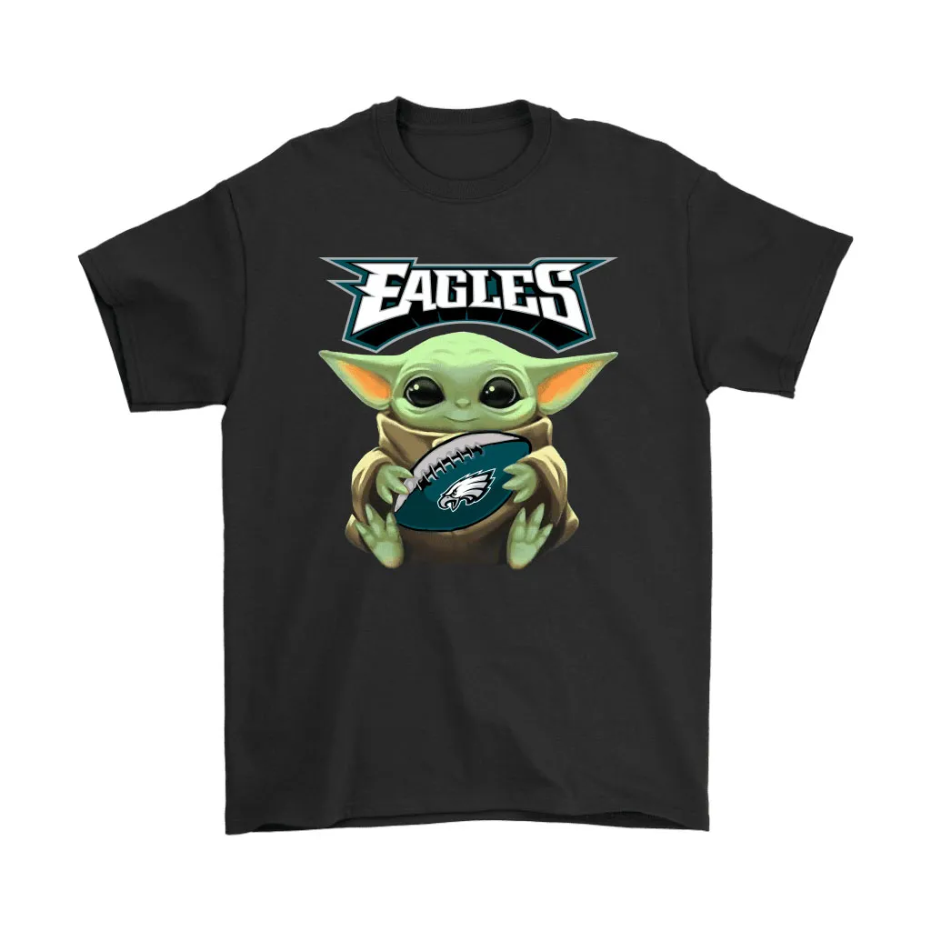 Baby Yoda Loves The Philadelphia Eagles Star Wars Nfl Men Women T-shirt, Hoodie, Sweatshirt