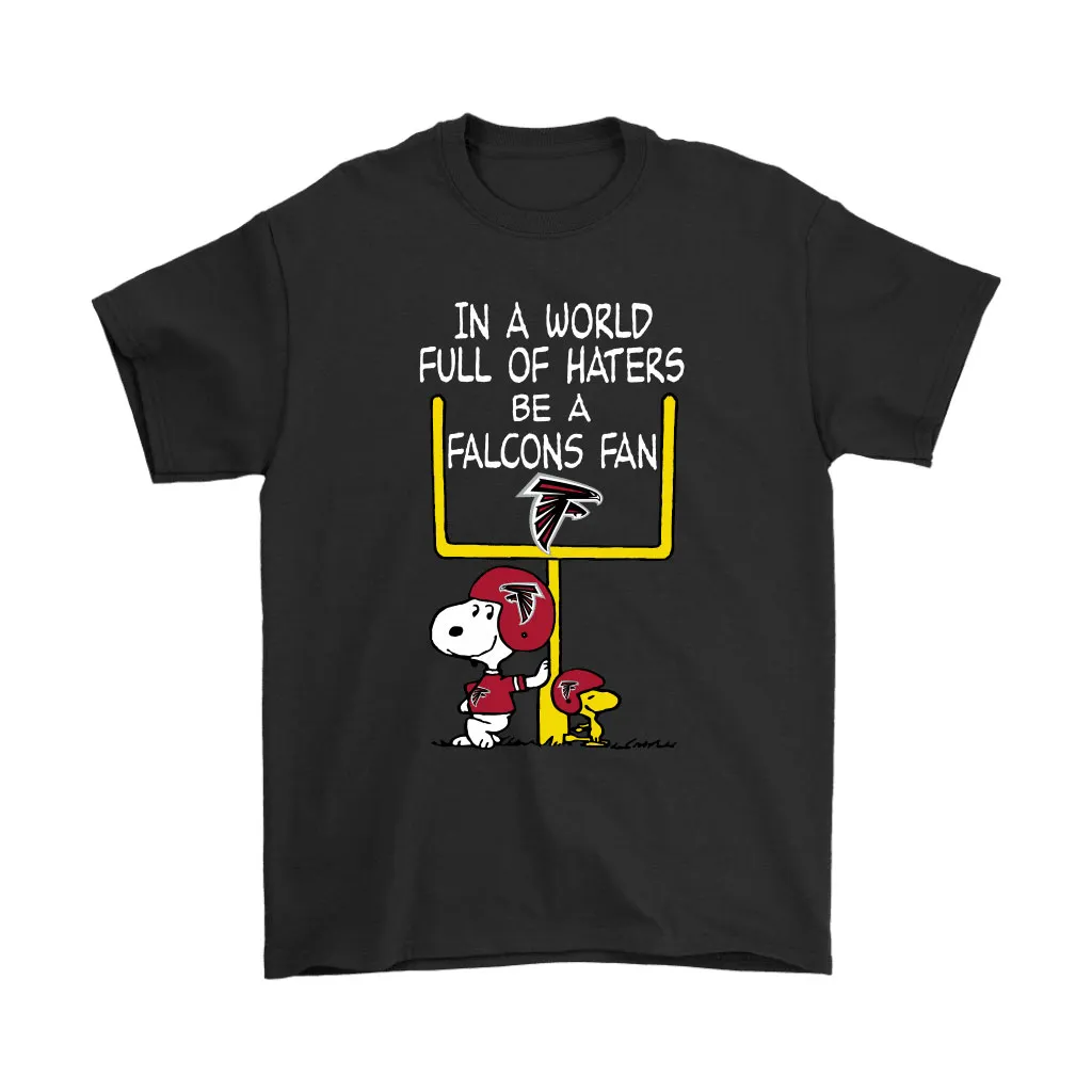 Be A Falcons Fan Atlanta Falcons X Snoopy Mashup Men Women T-shirt, Hoodie, Sweatshirt