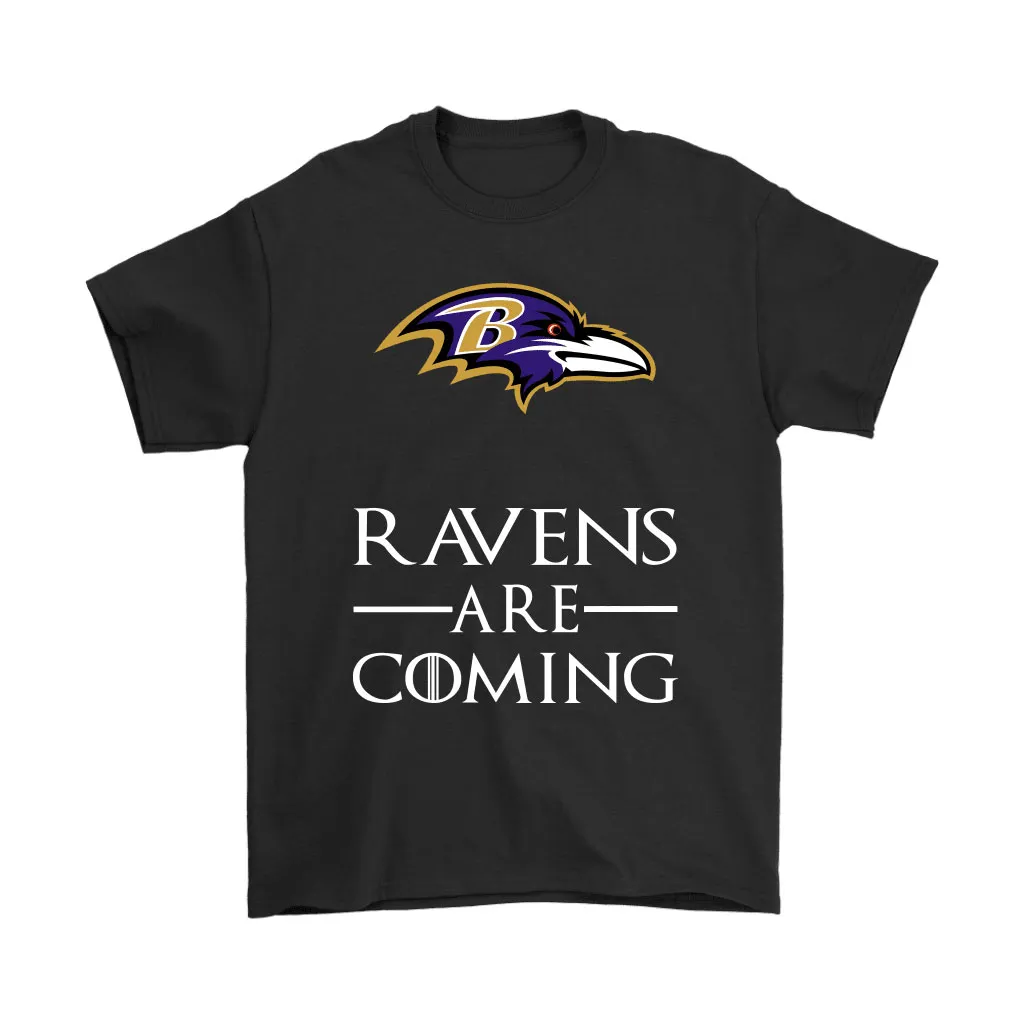 Brace Yourself The Baltimore Ravens Are Coming Got Nfl Men Women T-shirt, Hoodie, Sweatshirt