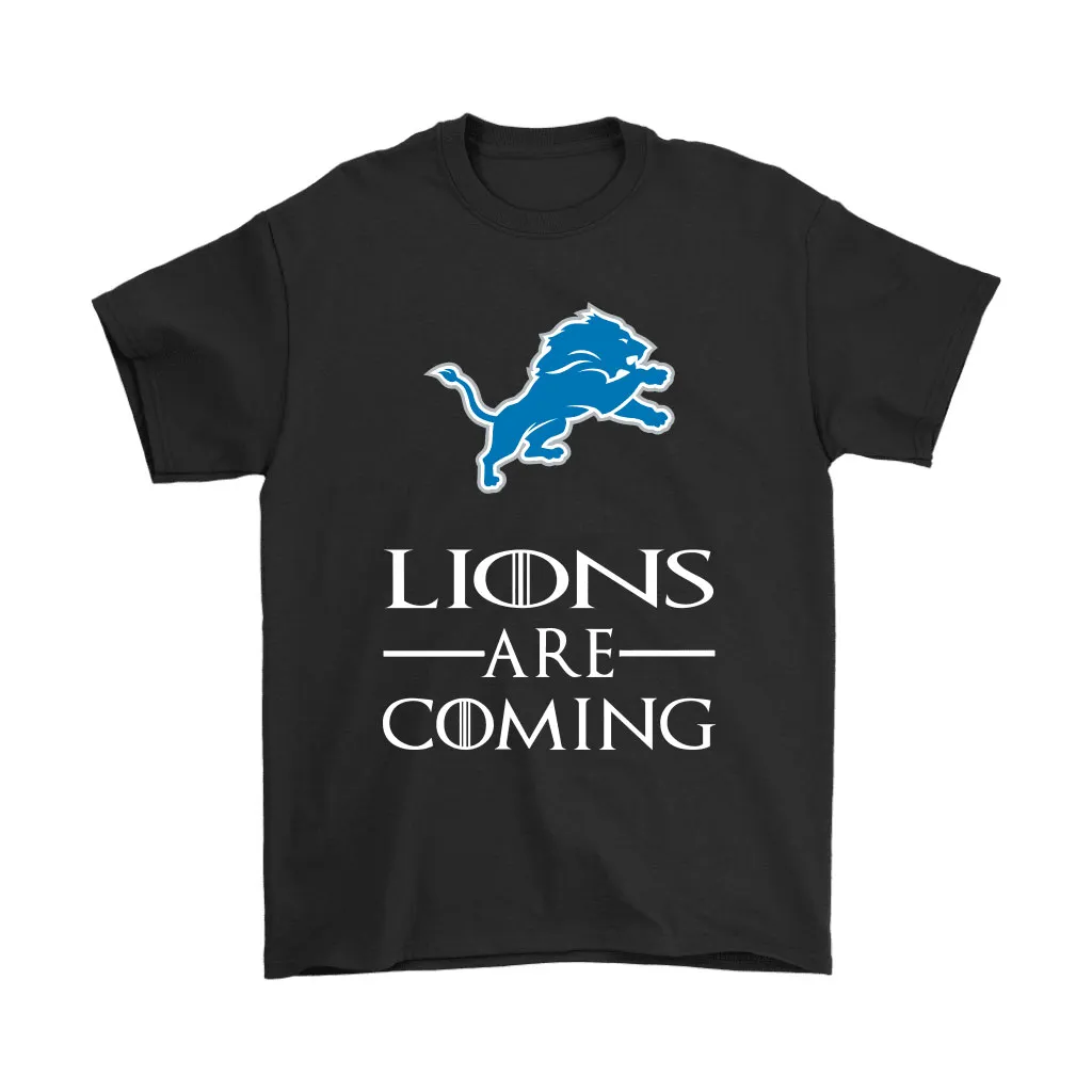 Brace Yourself The Detroit Lions Are Coming Got Nfl Men Women T-shirt, Hoodie, Sweatshirt