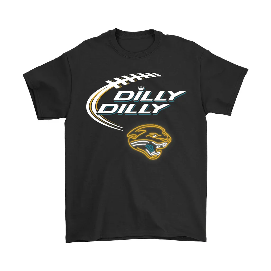 Bud Light Dilly Dilly Jacksonville Jaguars Neon Light Style Men Women T-shirt, Hoodie, Sweatshirt