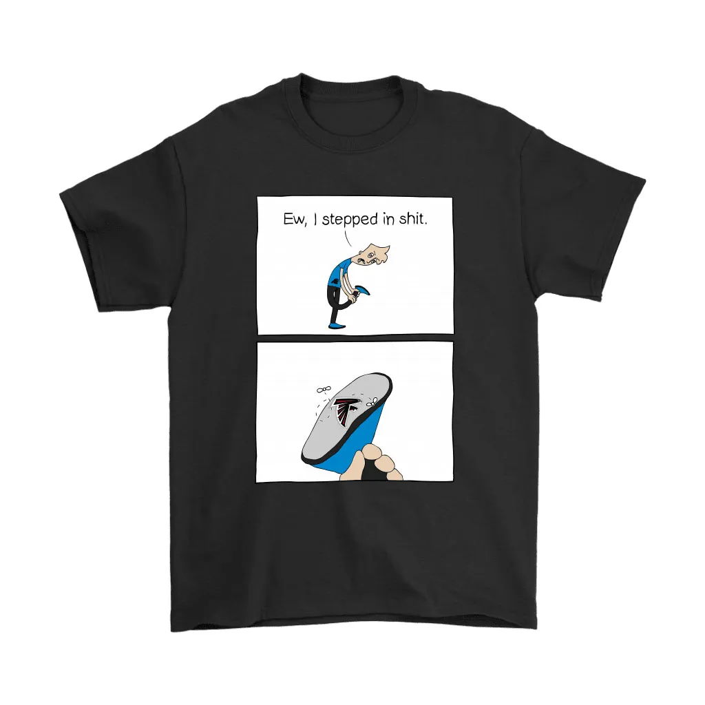 Carolina Panthers Ew I Stepped In Shit Meme Nfl Men Women T-shirt, Hoodie, Sweatshirt