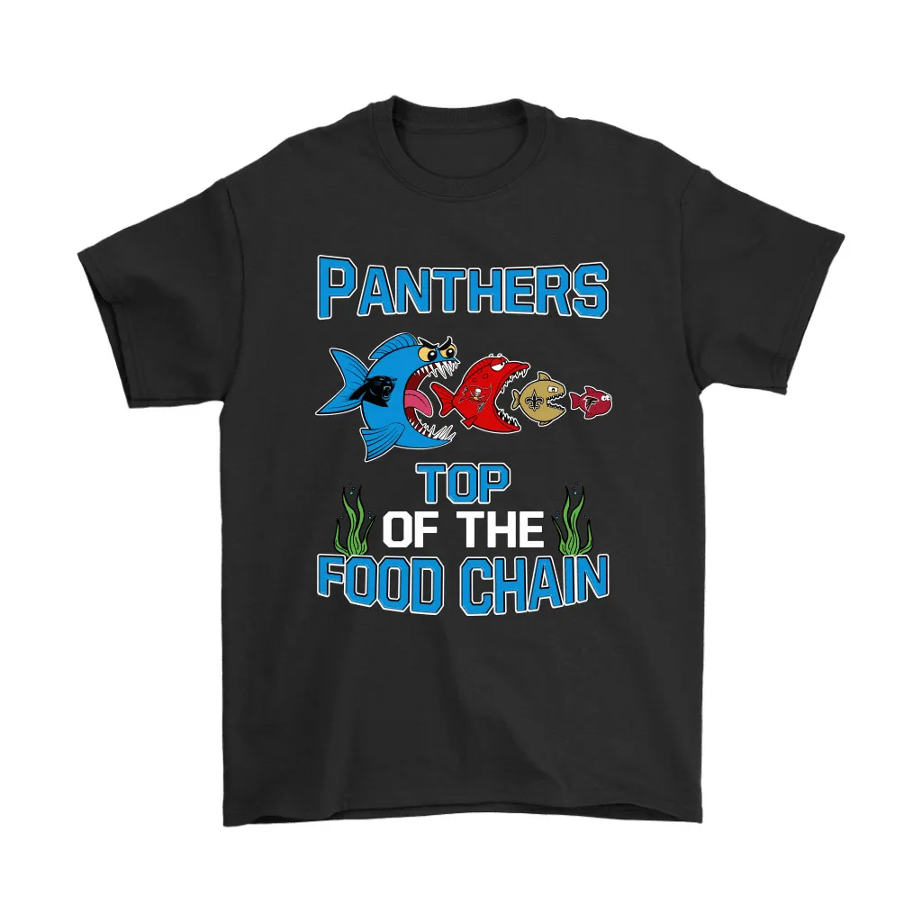 Carolina Panthers Top Of The Food Chain Nfl Men Women T-shirt, Hoodie, Sweatshirt