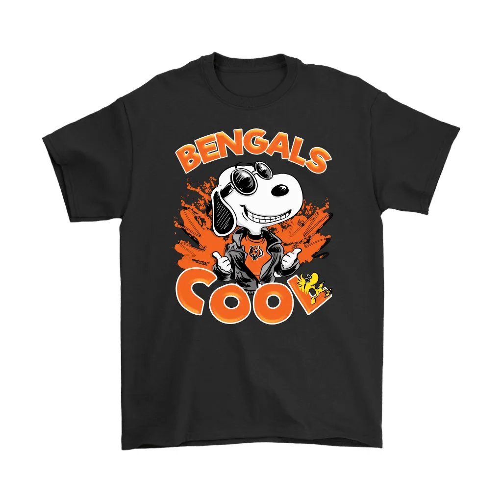 Cincinnati Bengals Snoopy Joe Cool Were Awesome Men Women T-shirt, Hoodie, Sweatshirt