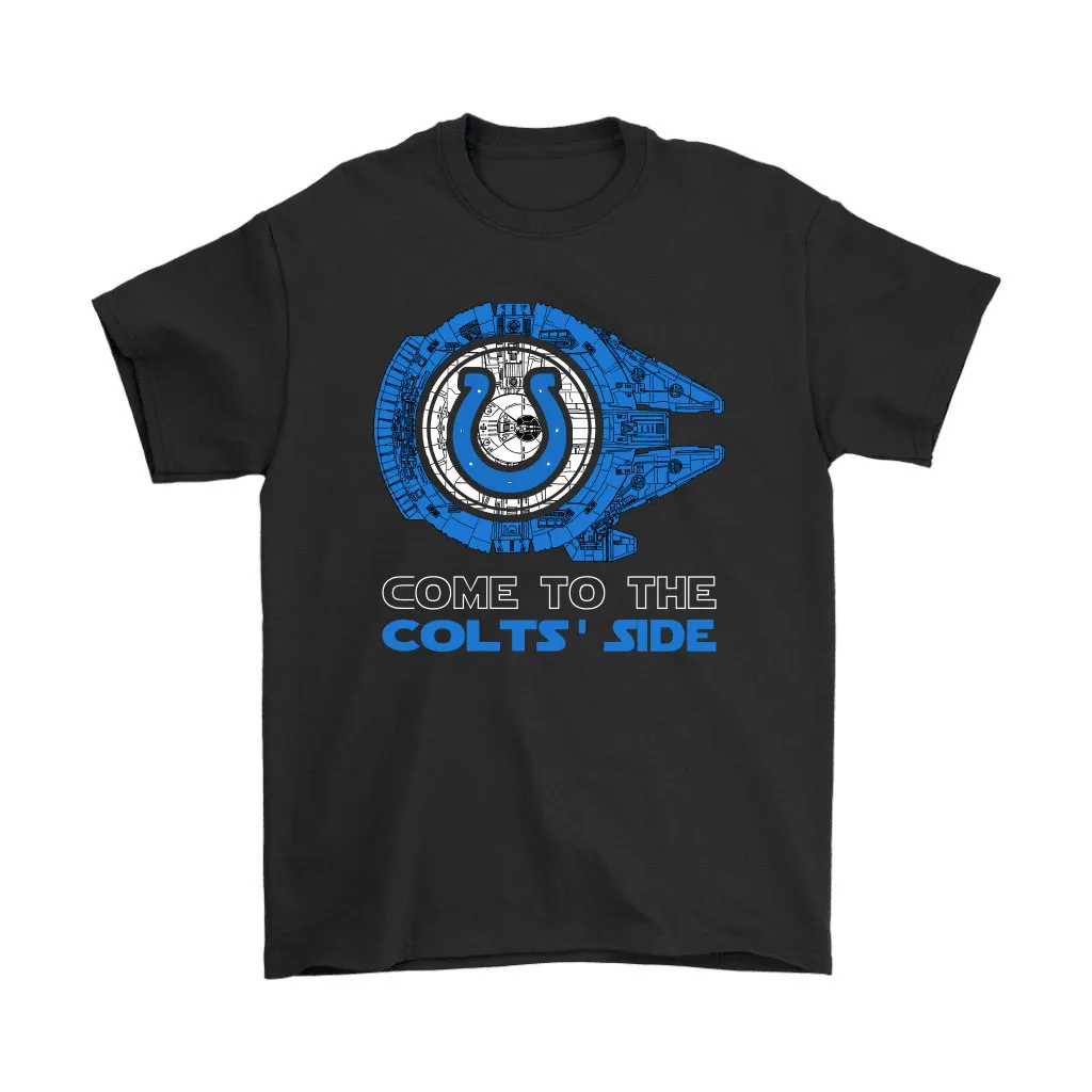 Come To The Colts Side Star Wars X Indianapolis Colts Men Women T-shirt, Hoodie, Sweatshirt