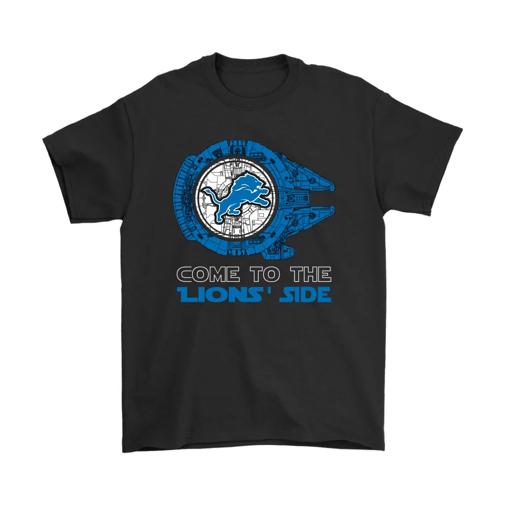 Come To The Lions Side Star Wars X Detroit Lions Men Women T-shirt, Hoodie, Sweatshirt