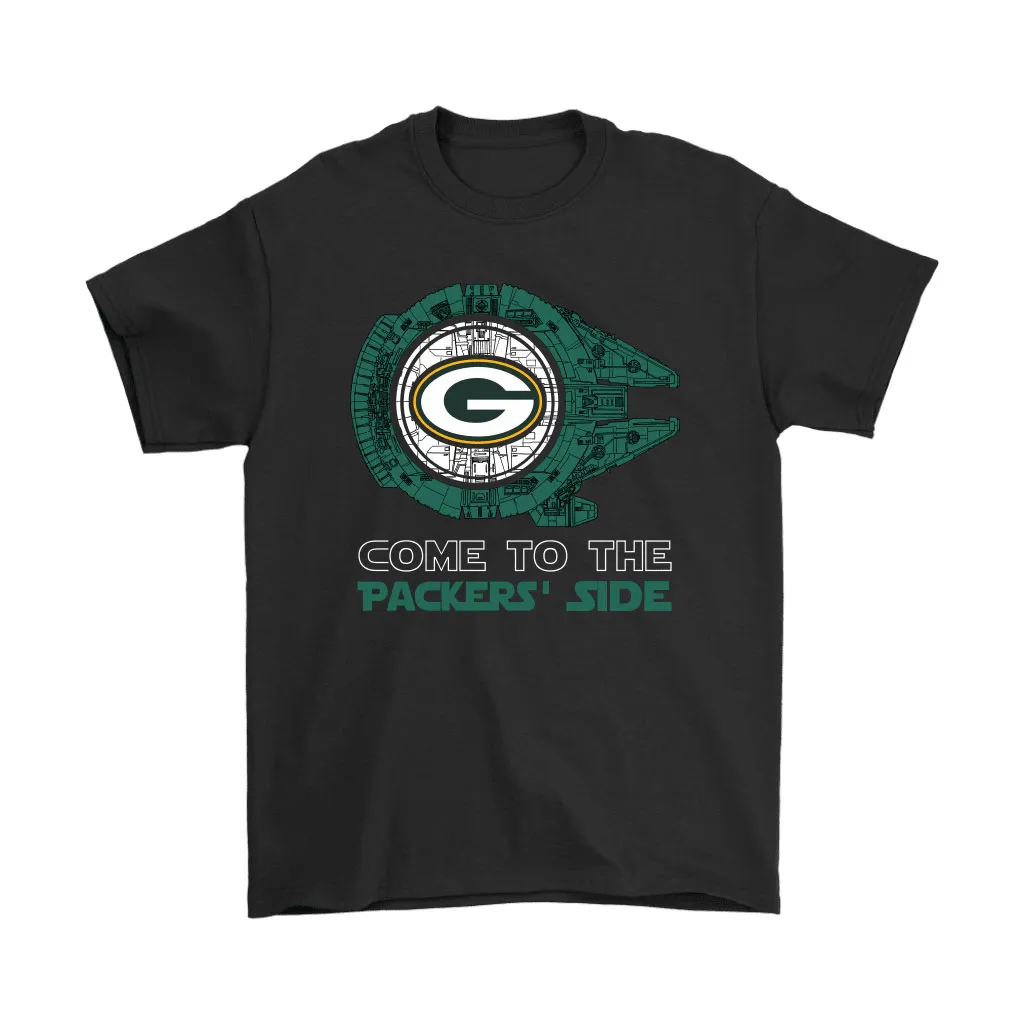 Come To The Packers Side Star Wars X Green Bay Packers Men Women T-shirt, Hoodie, Sweatshirt