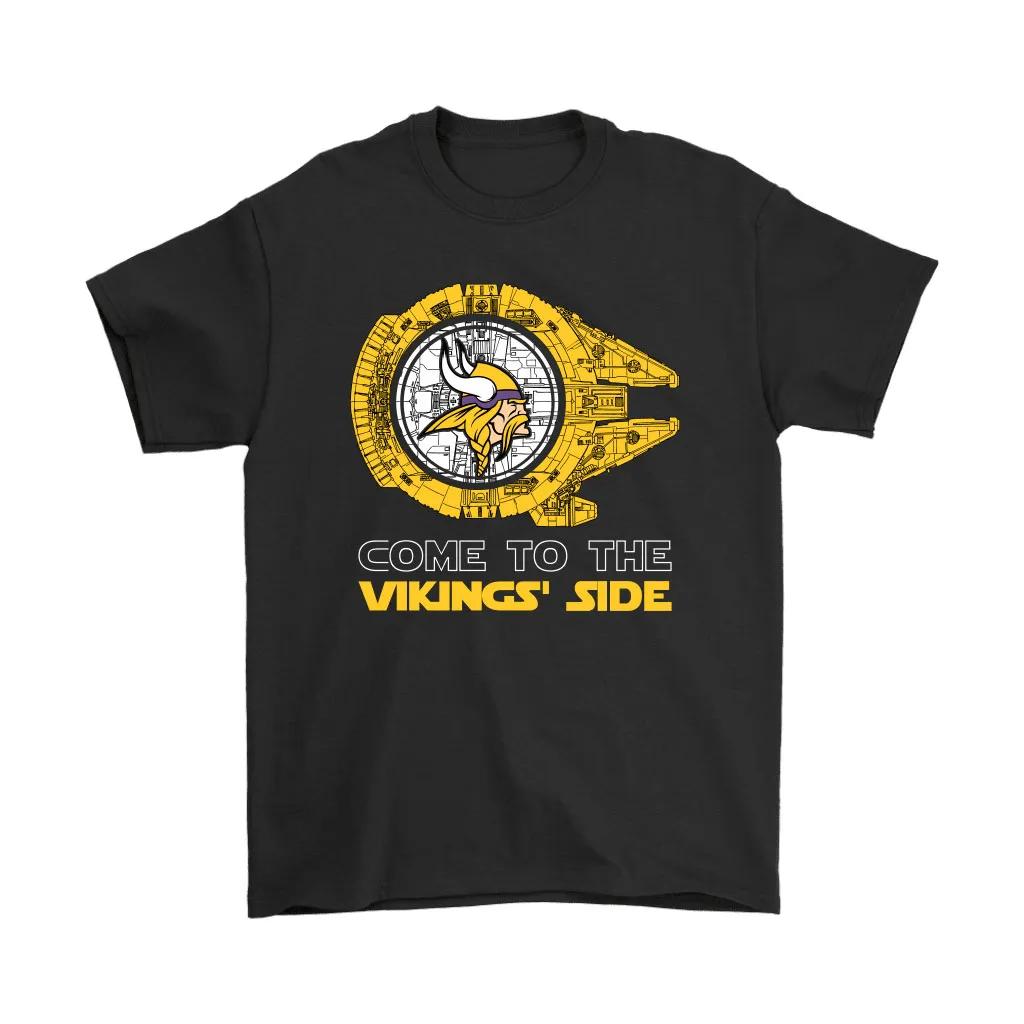 Come To The Vikings Side Star Wars X Minnesota Vikings Men Women T-shirt, Hoodie, Sweatshirt