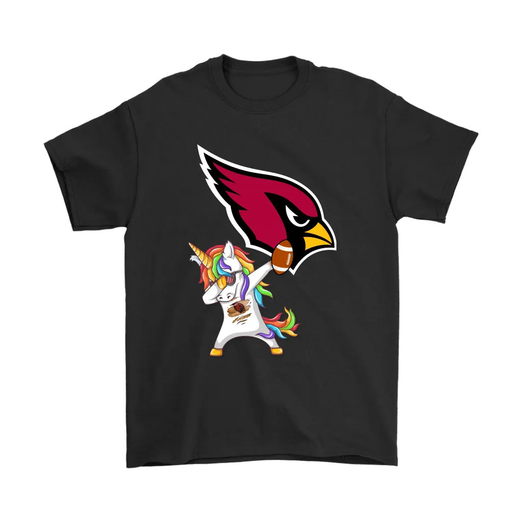 Dabbing Hip Hop Unicorn Dab With Arizona Cardinals Football Men Women T-shirt, Hoodie, Sweatshirt