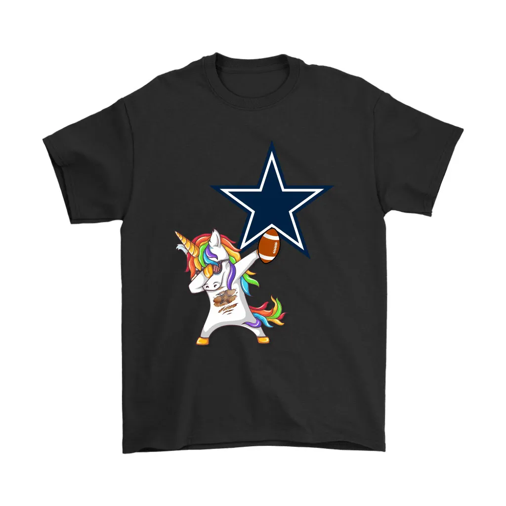 Dabbing Hip Hop Unicorn Dab With Dallas Cowboys Football Men Women T-shirt, Hoodie, Sweatshirt