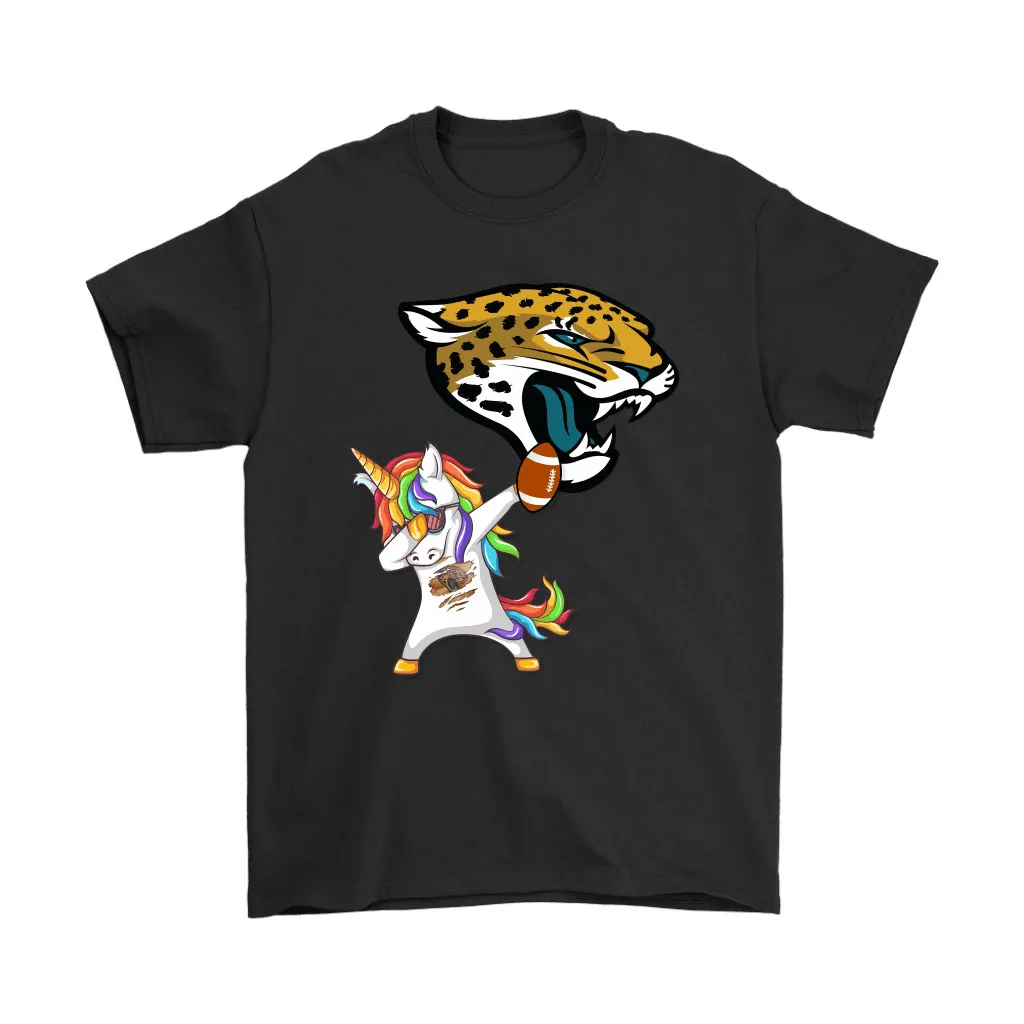 Dabbing Hip Hop Unicorn Dab With Jacksonville Jaguars Football Men Women T-shirt, Hoodie, Sweatshirt