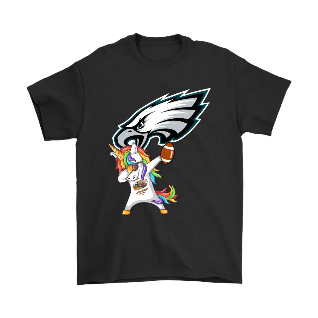 Dabbing Hip Hop Unicorn Dab With Philadelphia Eagles Football Men Women T-shirt, Hoodie, Sweatshirt