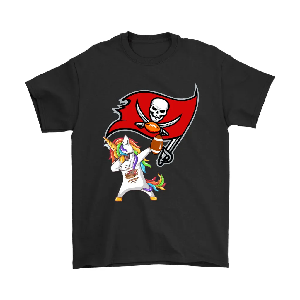 Dabbing Hip Hop Unicorn Dab With Tampa Bay Buccaneers Football Men Women T-shirt, Hoodie, Sweatshirt