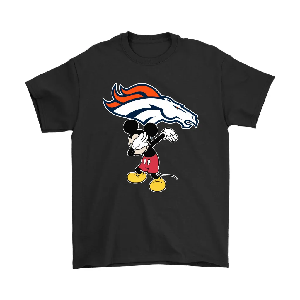 Dabbing Mickey Flippin Love Denver Broncos Football Men Women T-shirt, Hoodie, Sweatshirt