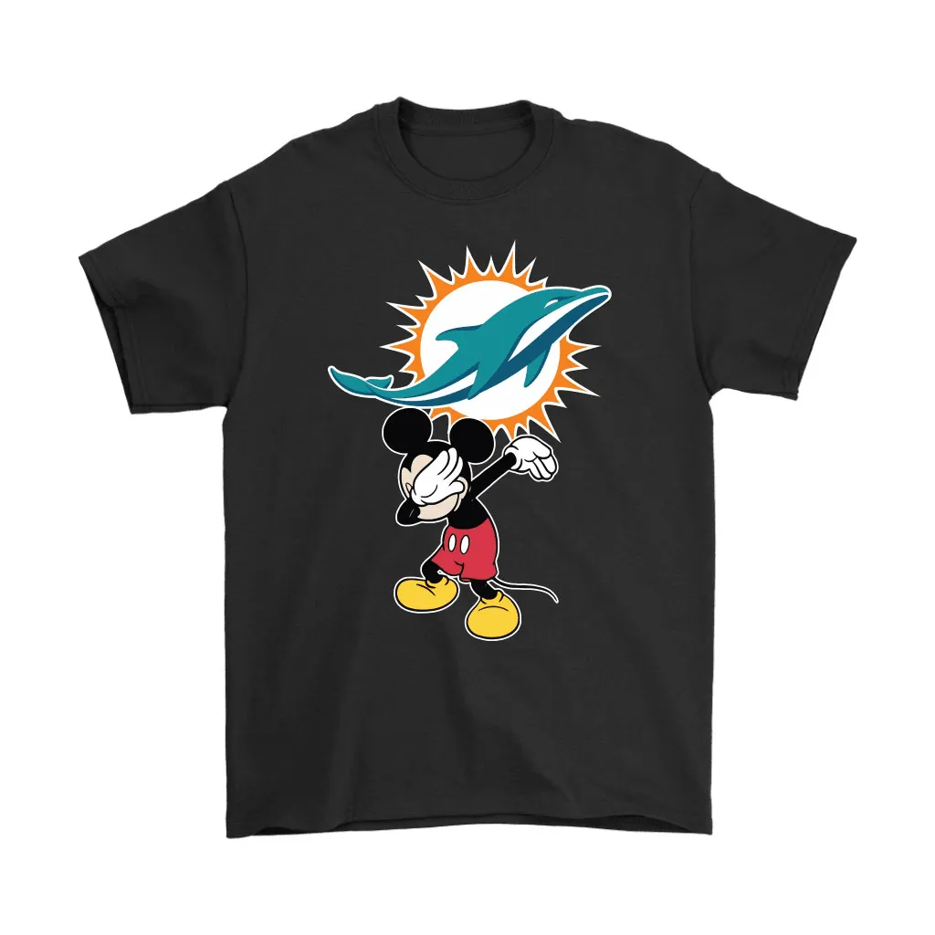 Dabbing Mickey Flippin Love Miami Dolphins Football Men Women T-shirt, Hoodie, Sweatshirt