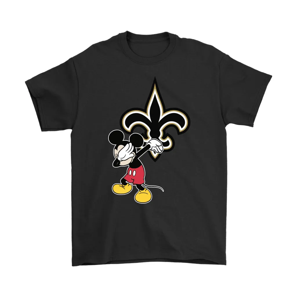 Dabbing Mickey Flippin Love New Orleans Saints Football Men Women T-shirt, Hoodie, Sweatshirt