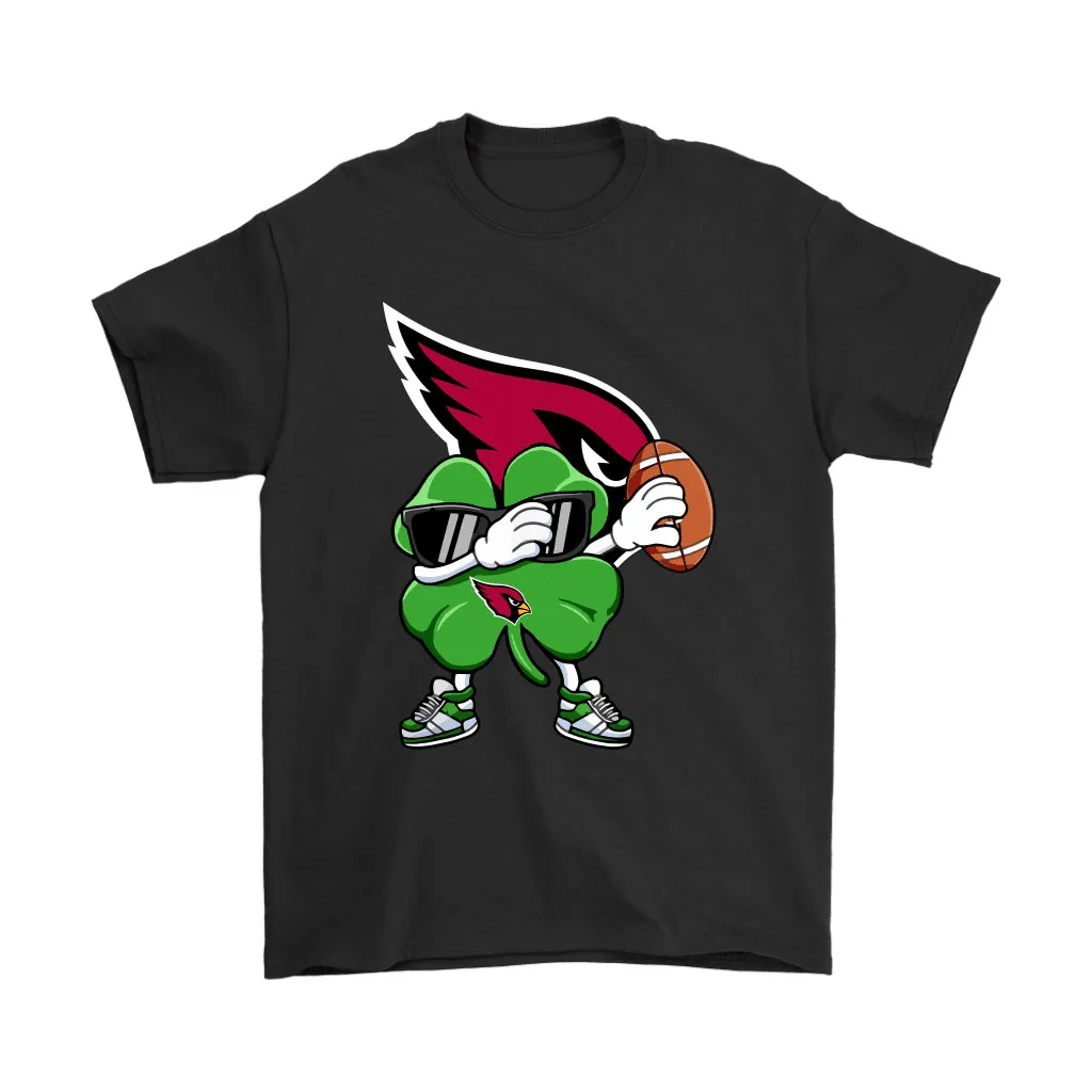 Dabbing Shamrock Football St Patricks Day Arizona Cardinals Men Women T-shirt, Hoodie, Sweatshirt