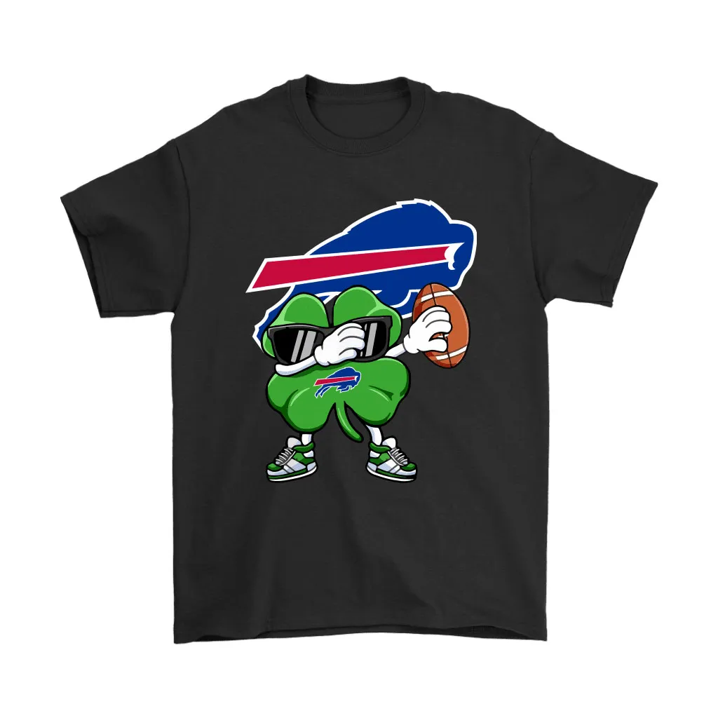 Dabbing Shamrock Football St Patricks Day Buffalo Bills Men Women T-shirt, Hoodie, Sweatshirt