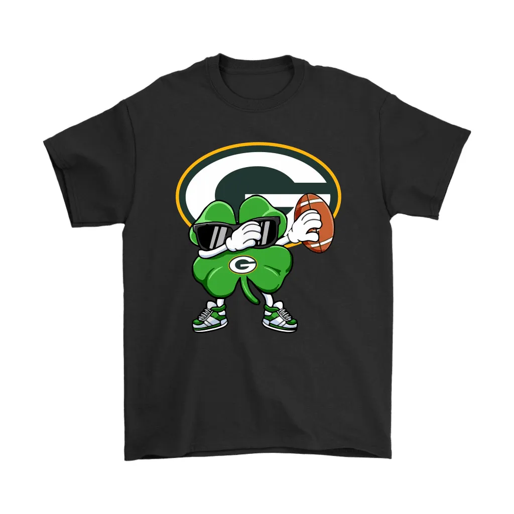 Dabbing Shamrock Football St Patricks Day Green Bay Packers Men Women T-shirt, Hoodie, Sweatshirt