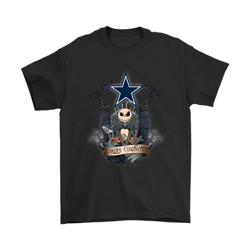 Dallas Cowboys Jack Skellington This Is Halloween Nfl Men Women T-shirt, Hoodie, Sweatshirt