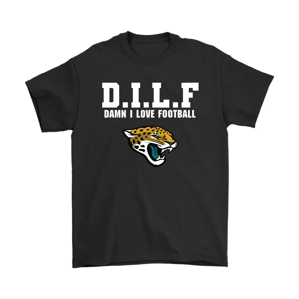 Dilf Damn I Love Football Jacksonville Jaguars Men Women T-shirt, Hoodie, Sweatshirt