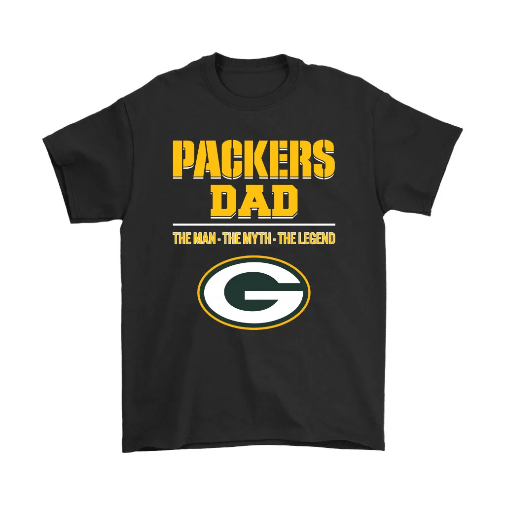 Green Bay Packers Dad The Man The Myth The Legend Men Women T-shirt, Hoodie, Sweatshirt