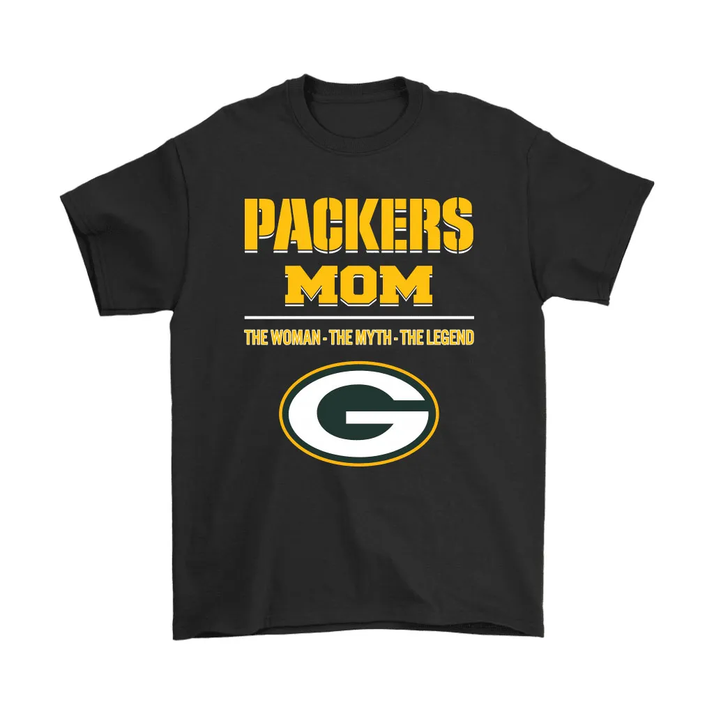 Green Bay Packers Mom The Woman The Myth The Legend Men Women T-shirt, Hoodie, Sweatshirt