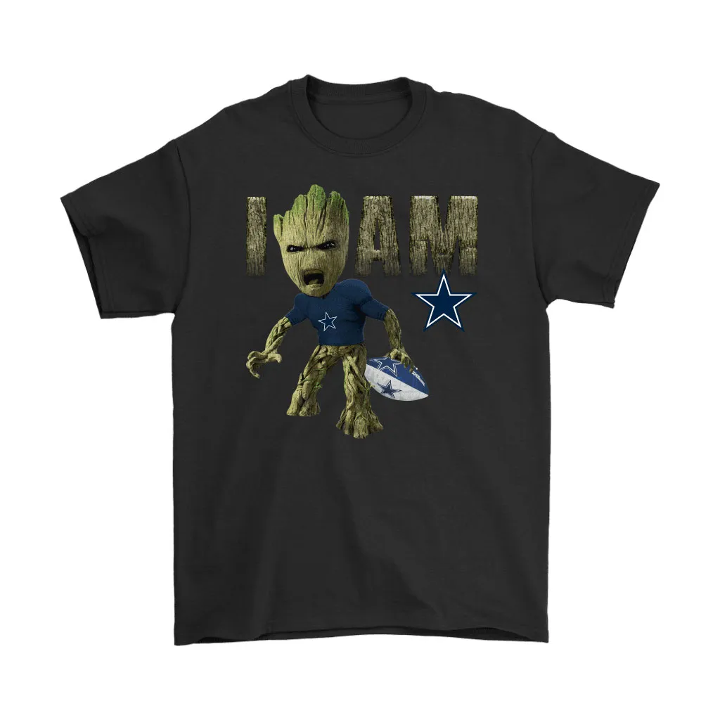 Groot I Am Dallas Cowboys Nfl Football Men Women T-shirt, Hoodie, Sweatshirt