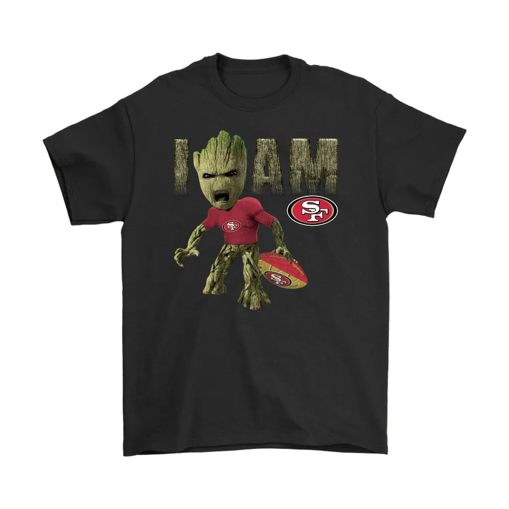 Groot I Am San Francisco 49ers Nfl Football Men Women T-shirt, Hoodie, Sweatshirt