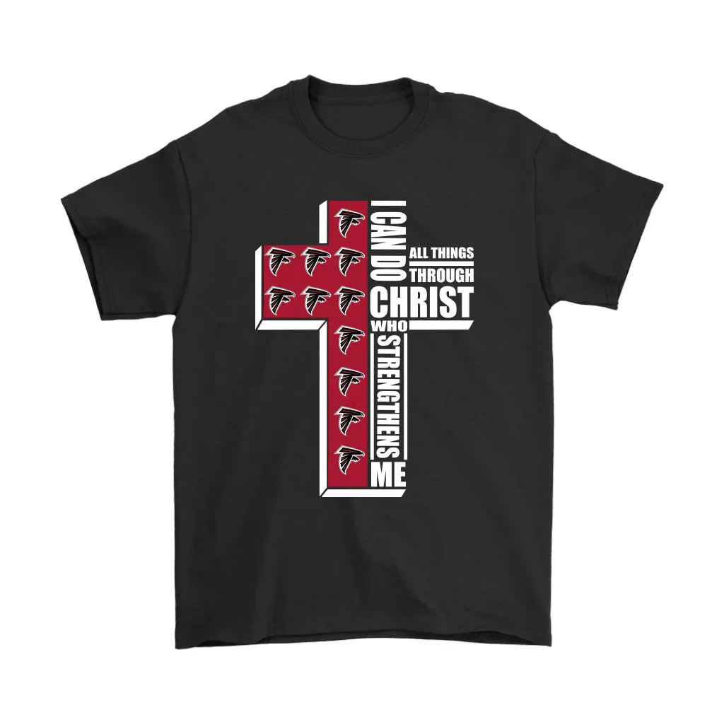 I Can Do All Things Through Christ Atlanta Falcons Men Women T-shirt, Hoodie, Sweatshirt