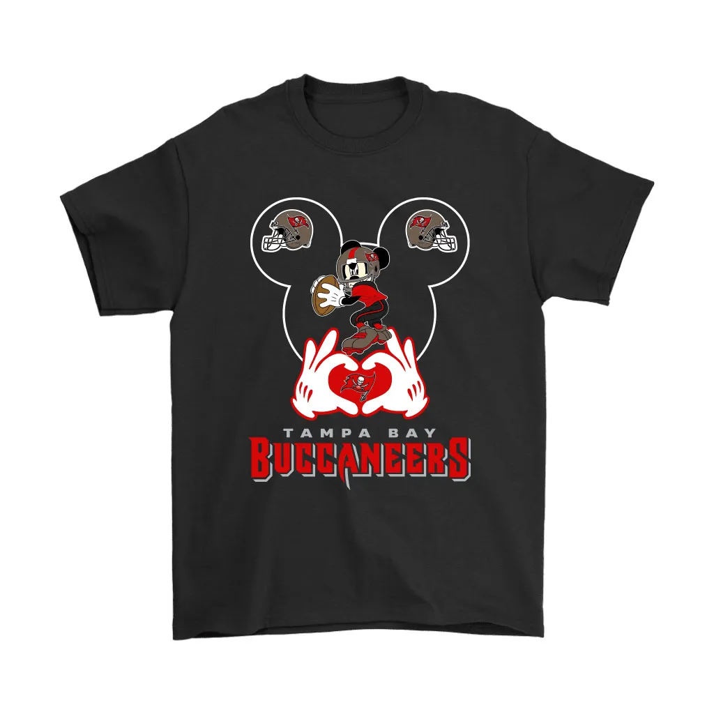 I Love The Buccaneers Mickey Mouse Tampa Bay Buccaneers Men Women T-shirt, Hoodie, Sweatshirt