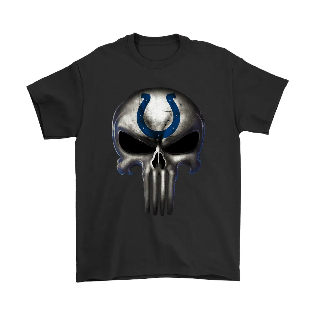 Indianapolis Colts The Punisher Mashup Football Men Women T-shirt, Hoodie, Sweatshirt