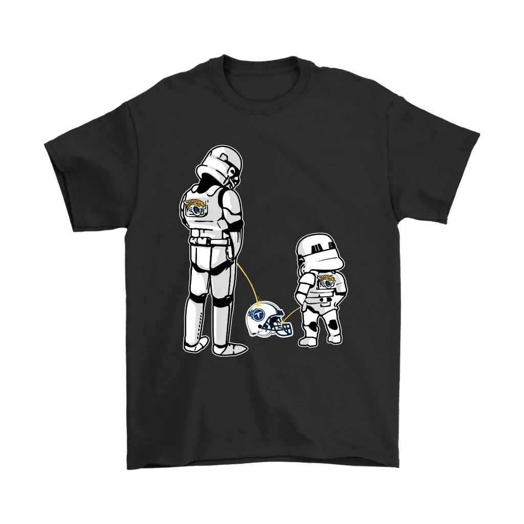 Jacksonville Jaguars Father Child Stormtroopers Piss On You Men Women T-shirt, Hoodie, Sweatshirt