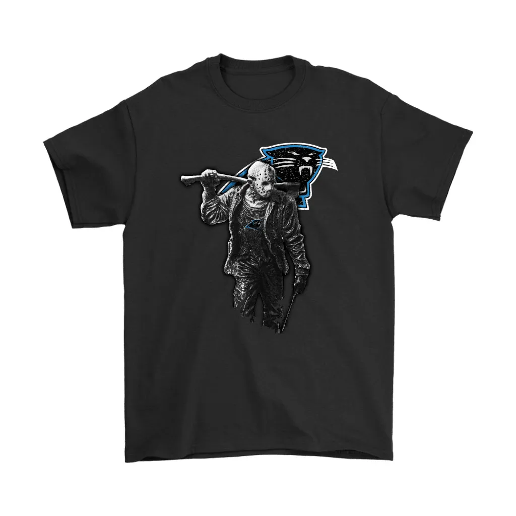 Jason Voorhees Carolina Panthers Ready For Horrors Football Men Women T-shirt, Hoodie, Sweatshirt