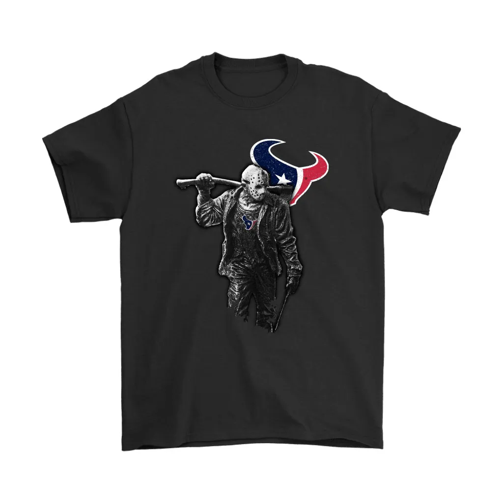 Jason Voorhees Houston Texans Ready For Horrors Football Men Women T-shirt, Hoodie, Sweatshirt