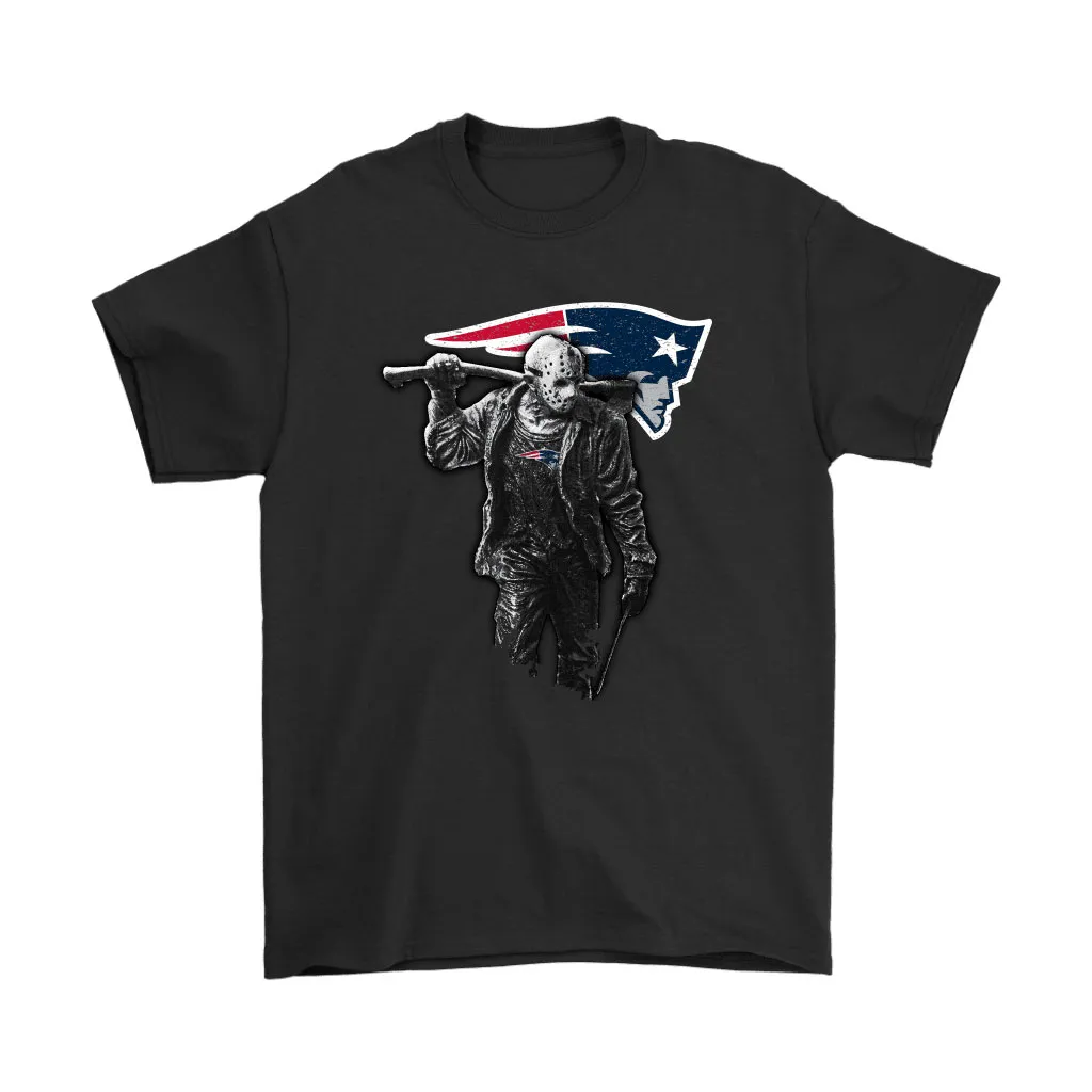 Jason Voorhees New England Patriots Ready For Horrors Football Men Women T-shirt, Hoodie, Sweatshirt