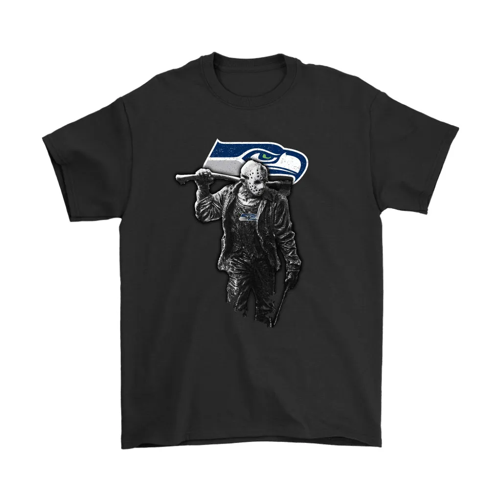 Jason Voorhees Seattle Seahawks Ready For Horrors Football Men Women T-shirt, Hoodie, Sweatshirt