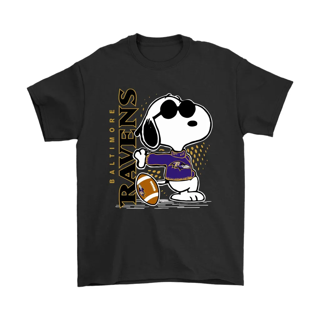 Joe Cool Snoopy Baltimore Ravens Nfl Men Women T-shirt, Hoodie, Sweatshirt