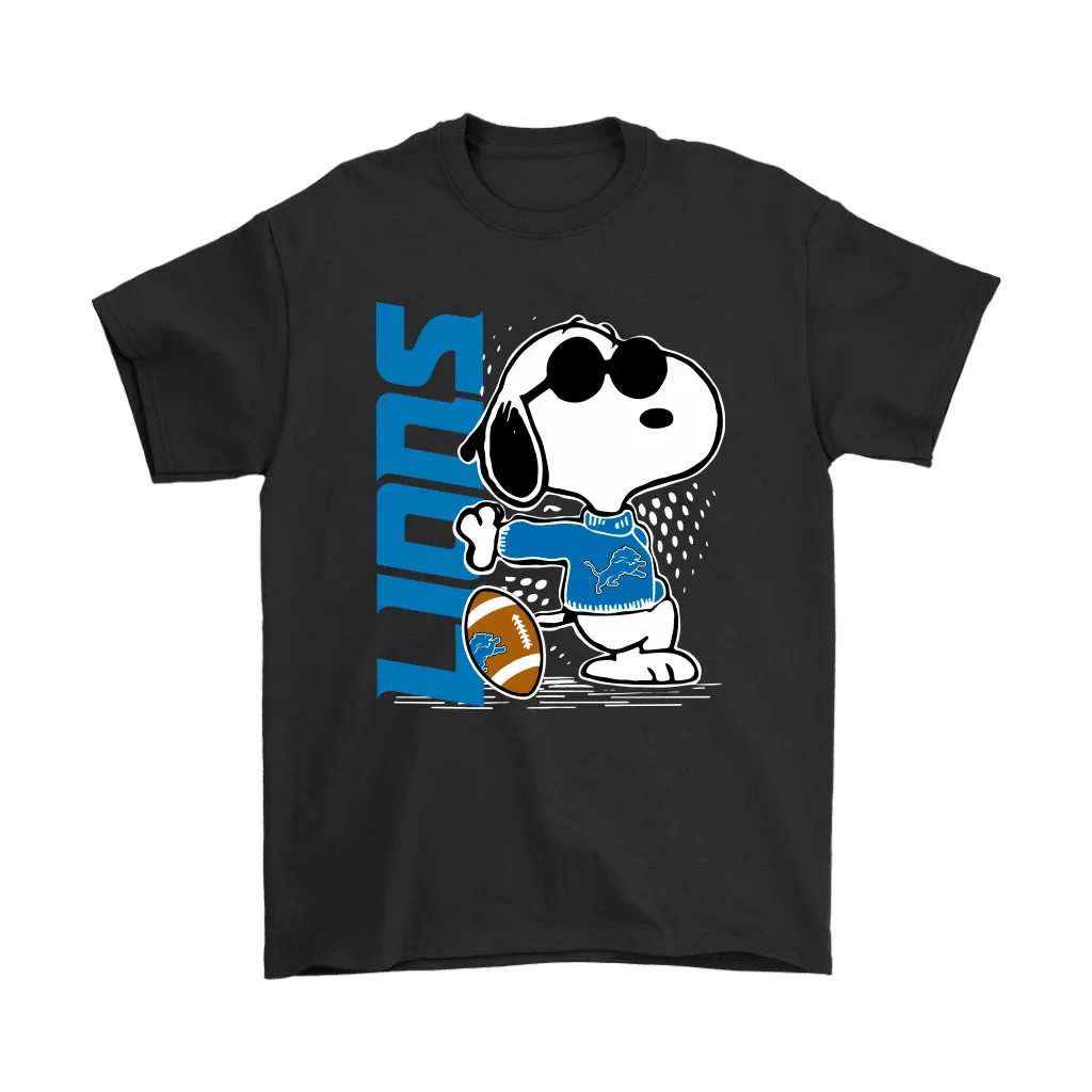 Joe Cool Snoopy Detroit Lions Nfl Men Women T-shirt, Hoodie, Sweatshirt