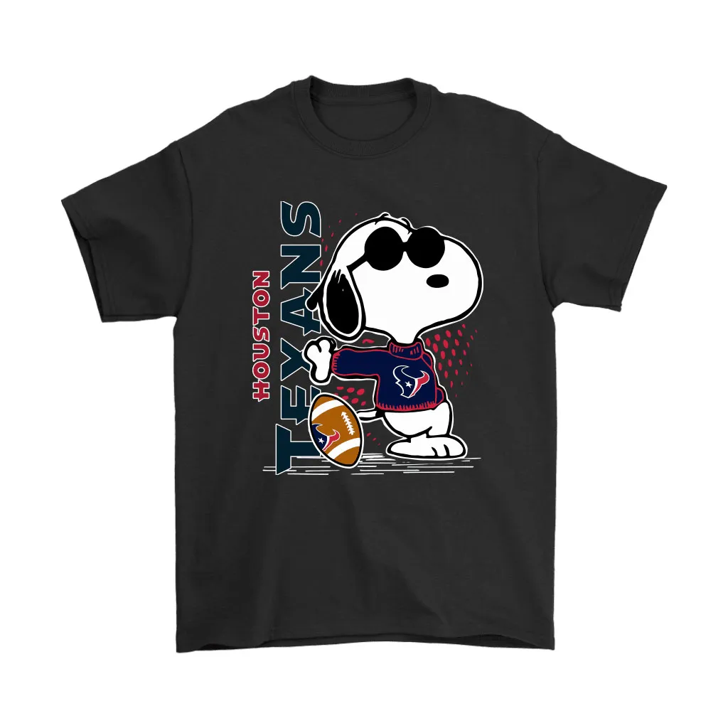 Joe Cool Snoopy Houston Texans Nfl Men Women T-shirt, Hoodie, Sweatshirt