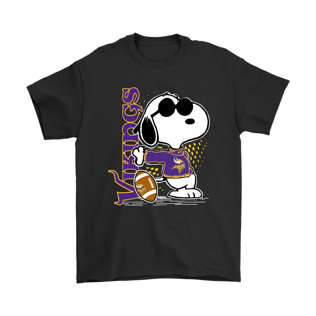 Joe Cool Snoopy Minnesota Vikings Nfl Men Women T-shirt, Hoodie, Sweatshirt