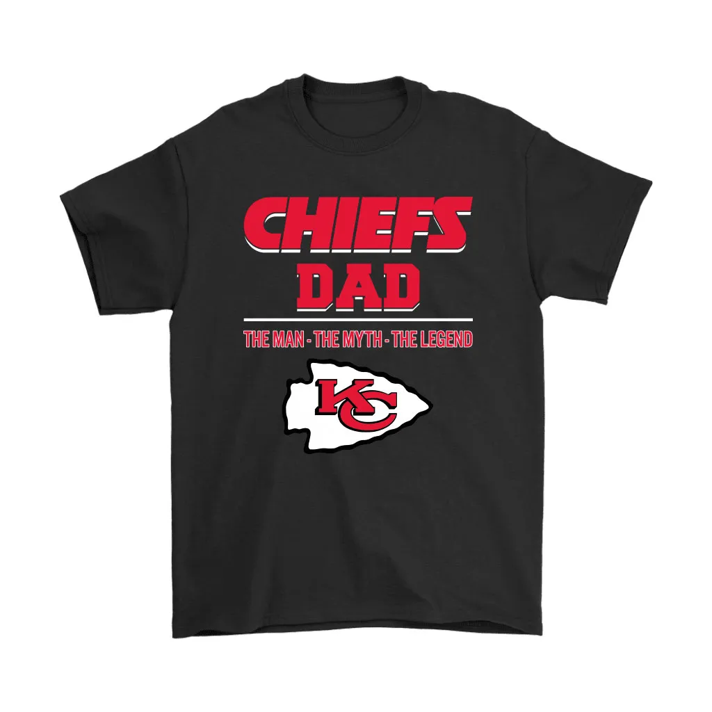 Kansas City Chiefs Dad The Man The Myth The Legend Men Women T-shirt, Hoodie, Sweatshirt